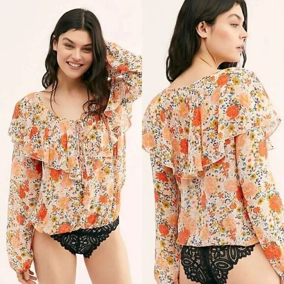 NWOT Free People say it to me Bodysuit - Picture 4 of 16